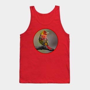 Scarlet Tanager Photograph Tank Top